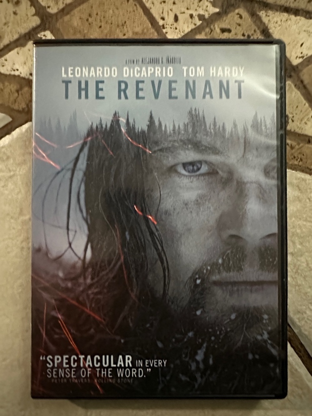 Framed Dark Portrait Poster in Black and Gray